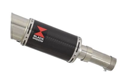 CRF1000 Africa Twin Link Pipe & 200mm Round Carbon Silencer Kit