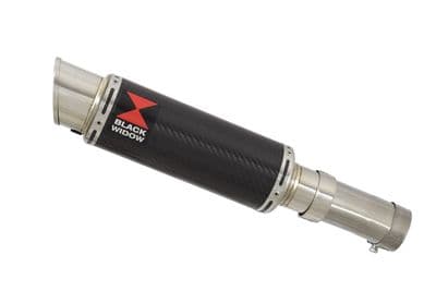 CRF1000 Africa Twin Link Pipe & 230mm GP Round Carbon Silencer Kit