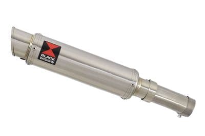 CRF1000 Africa Twin Link Pipe & 350mm GP Round Stainless Silencer Kit