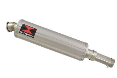 CRF1000 Africa Twin Link Pipe & 400mm Round Stainless Silencer Kit
