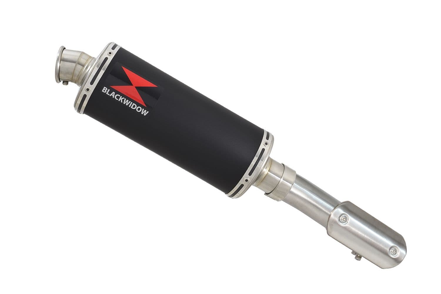 小物 CRITIC INVASION MUFFLER BLACK CRF1100 Africa Twin Exhaust Silencer Kit 300mm Oval Black