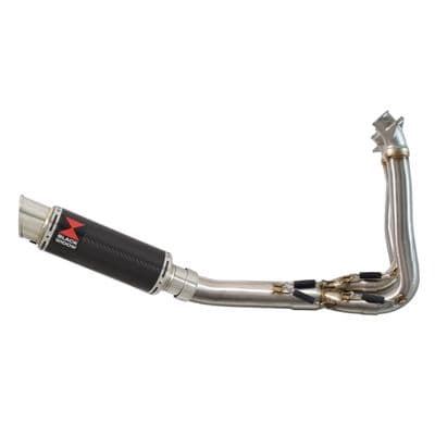 Daytona 660 2024 - 2025 Exhaust System 230 mm GP  Round Carbon Silencer