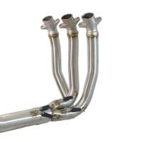 Daytona 660 2024 - 2025 Exhaust System 230 mm Oval Black Stainless Silencer