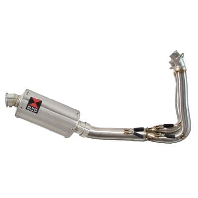 Daytona 660 2024 - 2025 Exhaust System 230 mm Oval Stainless Silencer