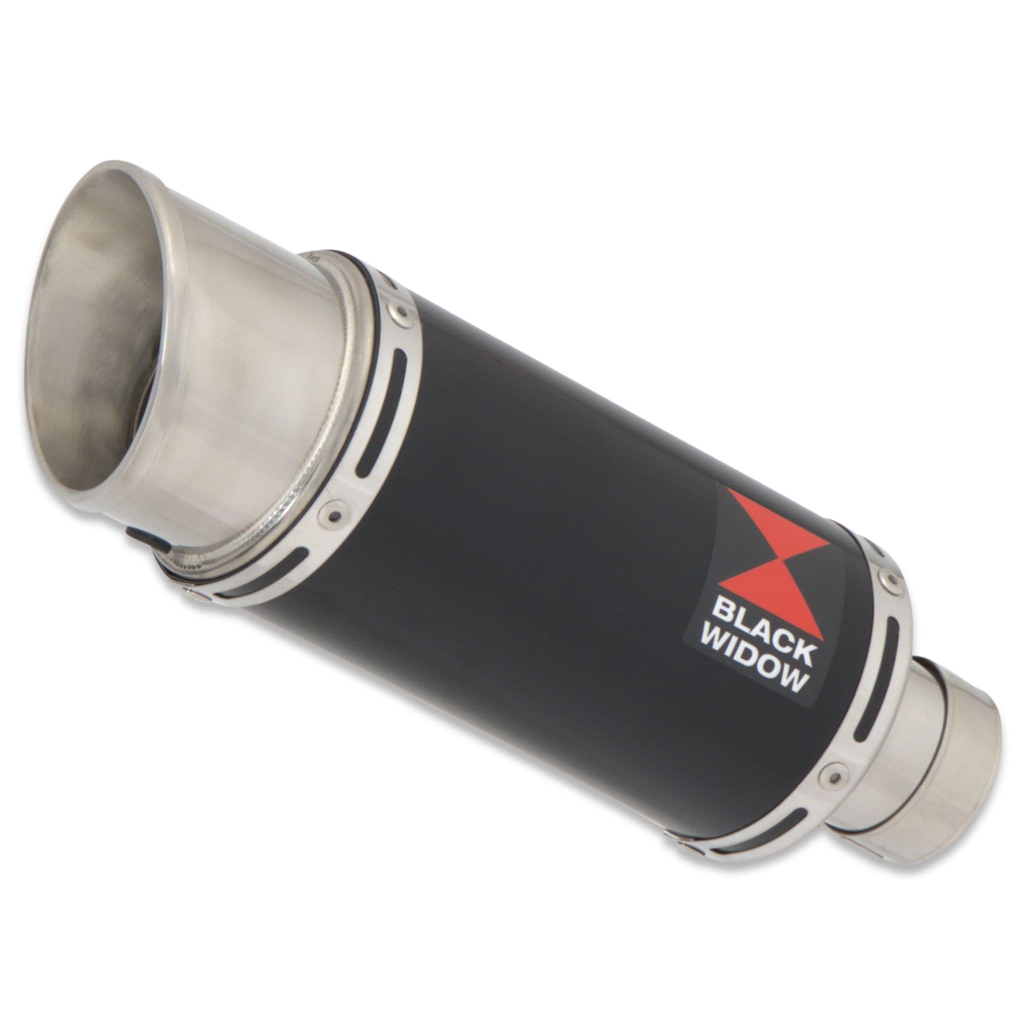 Daytona 660 2024 - 2026 Exhaust System 200 mm Round Black