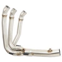 Daytona 660 2024 - 2026 Exhaust System 200 mm Round Black Stainless Silencer