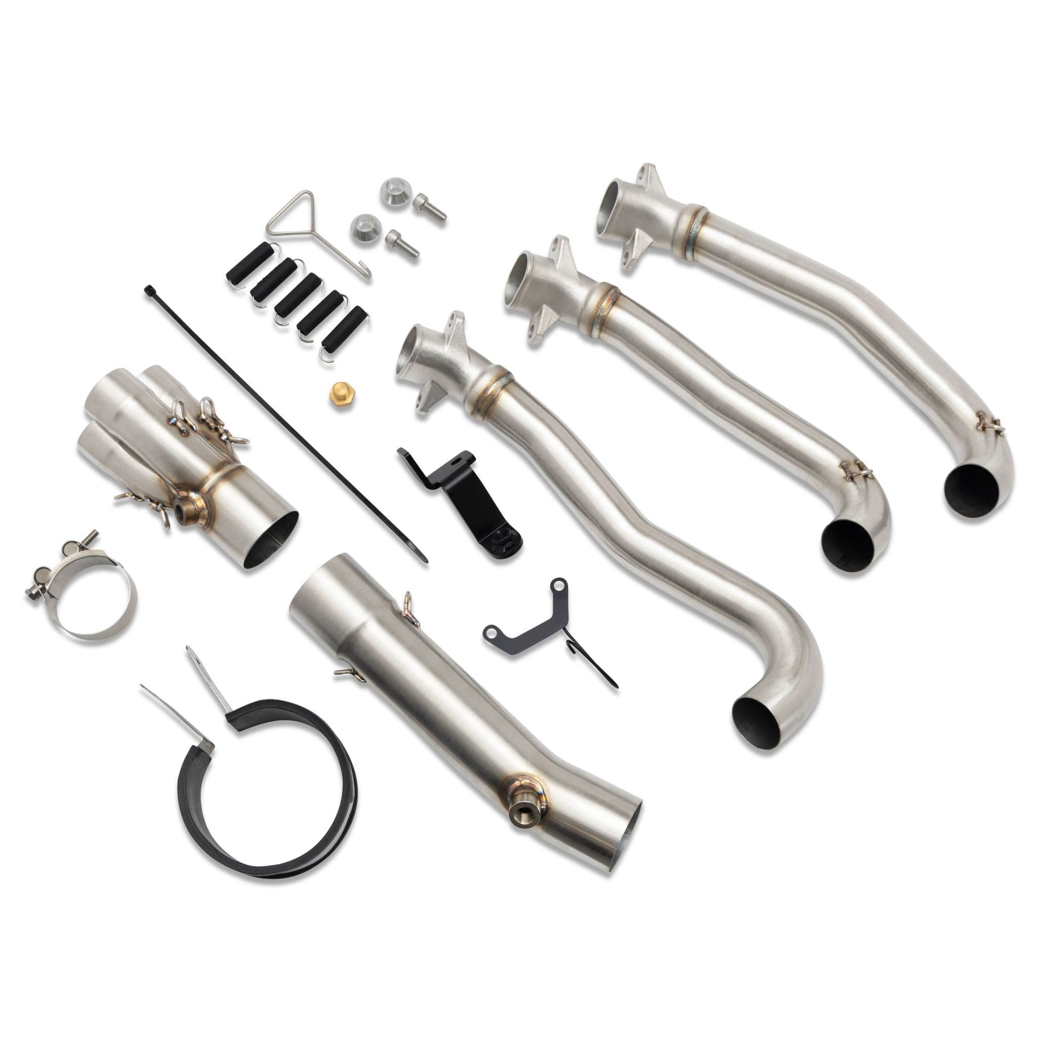 Daytona 660 2024 - 2026 Exhaust System 230 mm GP Round Carbon Silencer