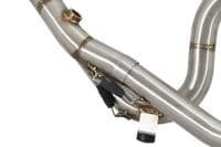 DL 650 V-Strom 2004-2016 Full Exhaust System 400mm Oval Stainless Silencer