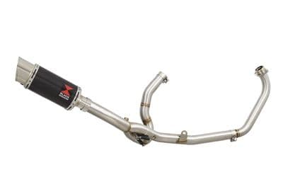 DL650 V-Strom 2017 - 2024 Exhaust System 200mm Round Carbon Silencer