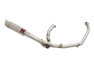 DL650 V-Strom 2017 - 2024 Exhaust System 230mm GP Round Stainless Silencer
