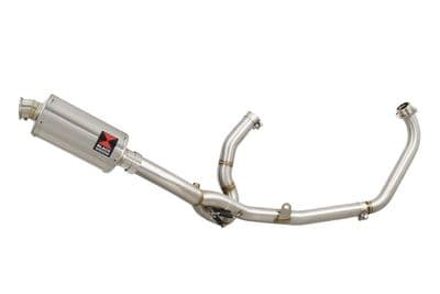 DL650 V-Strom 2017 - 2024 Exhaust System 230mm Oval Stainless Silencer