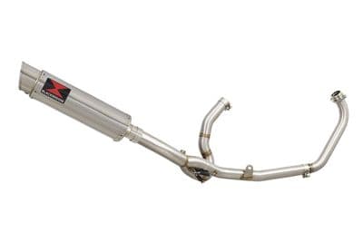 DL650 V-Strom 2017 - 2024 Exhaust System 360mm GP Round Stainless Silencer