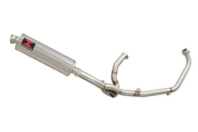 DL650 V-Strom 2017 - 2024 Exhaust System 400mm Oval Stainless Silencer