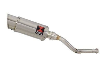 DR 125 SM Performance Exhaust Silencer 200mm Round Stainless