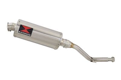 DR 125 SM Performance Exhaust Silencer 300mm Oval Stainless