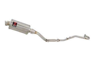 DR 125 SM Performance Exhaust System 230mm Oval Stainless Silencer