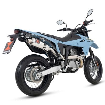 DR - Z4 S / SM 2025 - 2026 Exhaust Silencer Kit 300 mm Oval Stainless Steel