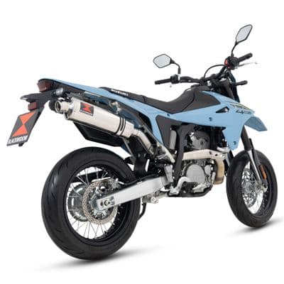 DR - Z4 S / SM 2025 - 2026 Exhaust Silencer Kit 400 mm Oval Stainless Steel