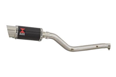DRZ 400 S / SM 2000 - 2024 Exhaust Silencer Kit 200 mm Round Carbon
