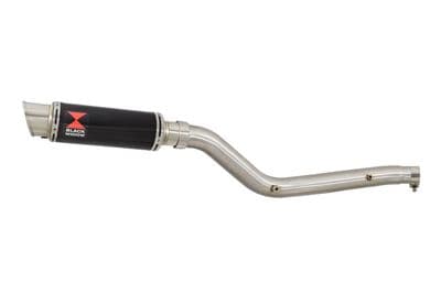 DRZ 400 S / SM 2000 - 2024 Exhaust Silencer Kit 230 mm GP Round Black Stainless