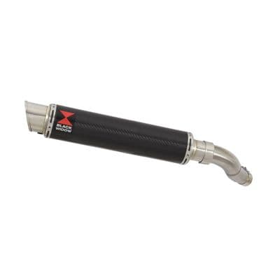 Eliminator 500 Exhaust Silencer 350mm GP Round Carbon Stainless Steel