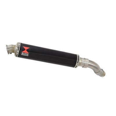 Eliminator 500 Exhaust Silencer 350mm Round Black Stainless