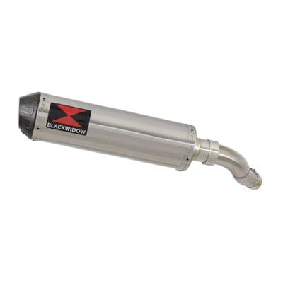 Eliminator 500  Exhaust Silencer 370mm Round Stainless Carbon Tip