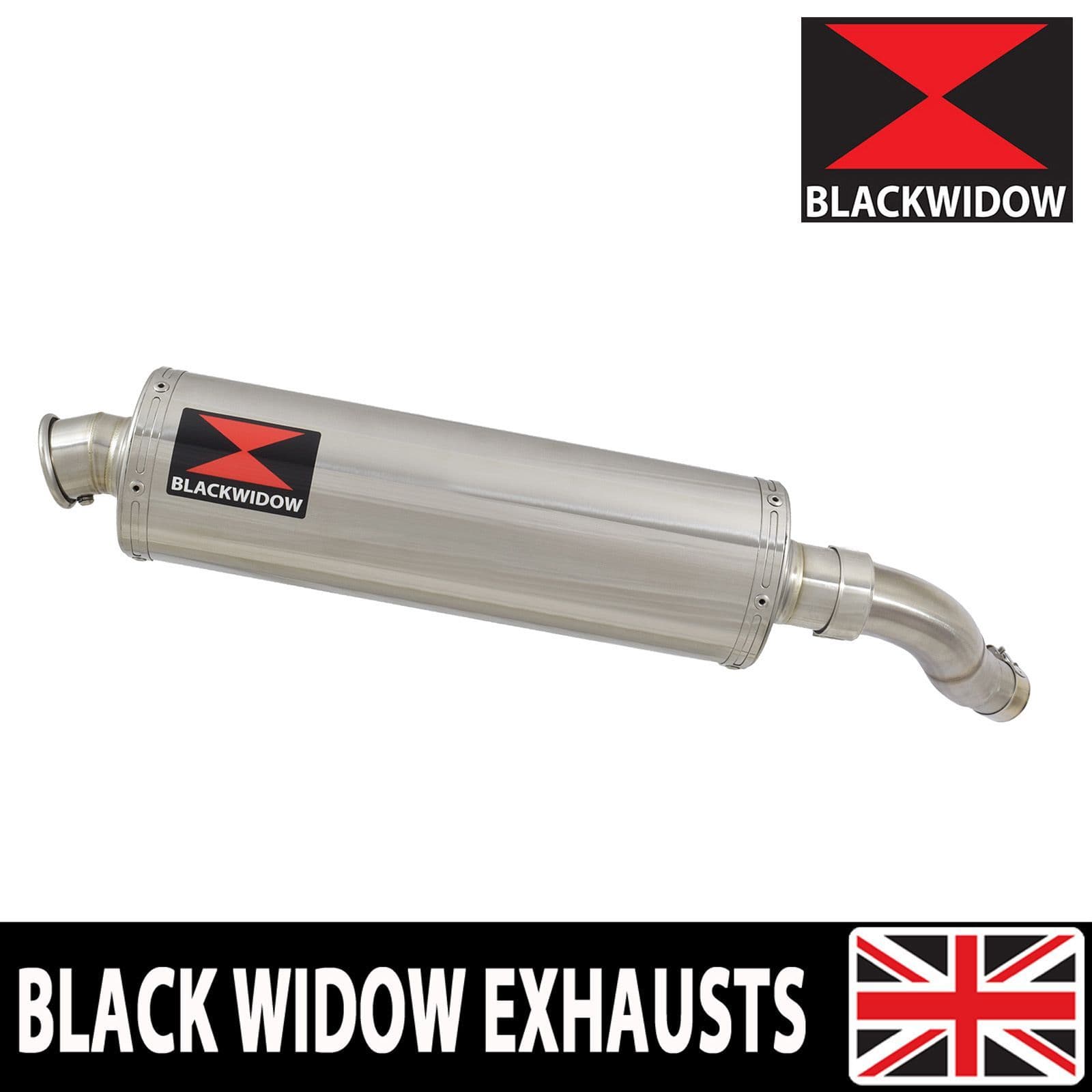 BMW F850GS 2018 - 2020 EU Approved Exhaust Silencer OVR BLACK Exhaust