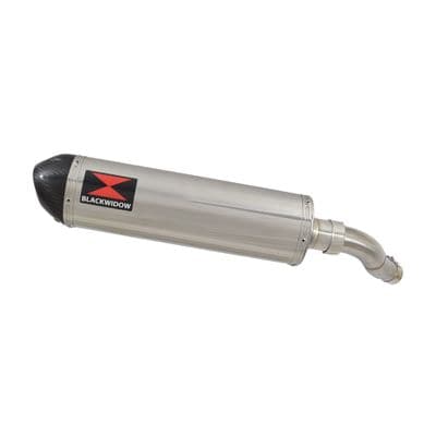 Eliminator 500 Exhaust Silencer 400mm Oval Stainless Carbon Tip