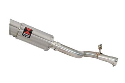 F900R 2020-2025 De-Cat Performance Exhaust Silencer Kit 200mm Round Stainless