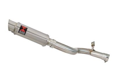 F900R 2020-2025 De-Cat Performance Exhaust Silencer Kit 230mm GP Round Stainless