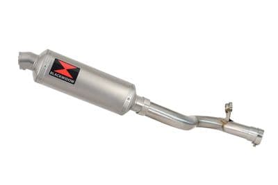 F900R 2020-2025 De-Cat Performance Exhaust Silencer Kit 300mm Hexagonal Stainless