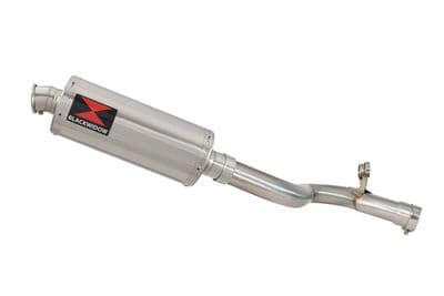 F900R 2020-2025 De-Cat Performance Exhaust Silencer Kit 300mm Oval Stainless