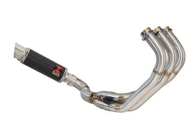 FJ09 FZ09 De-Cat Exhaust System 230mm GP Round Carbon Silencer