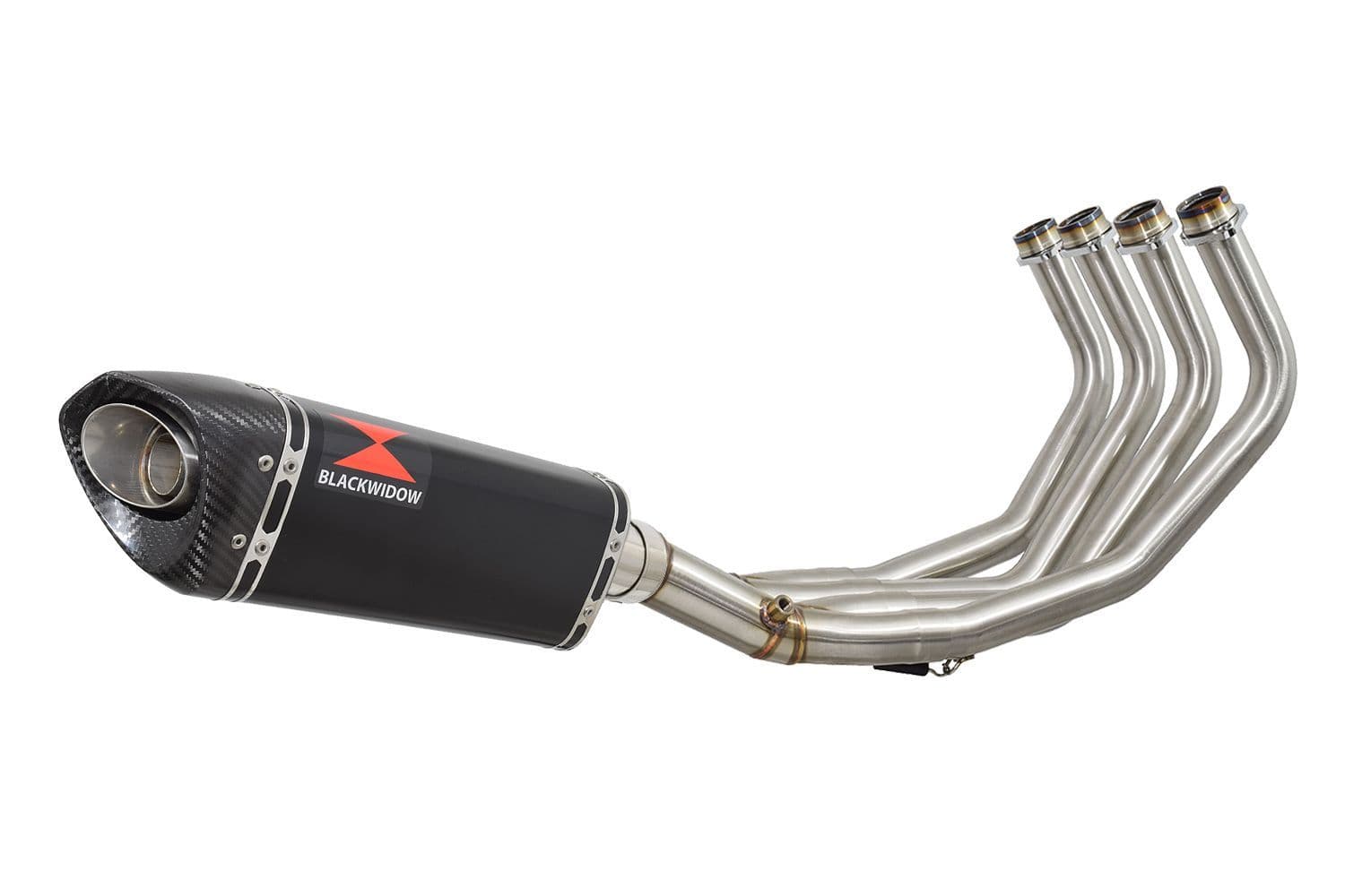 FZ6R 2009-2017 Low Level De-cat Exhaust System 300mm Tri