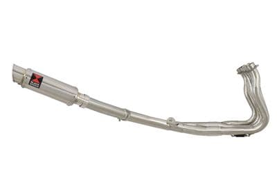 FZ8 FZ8N FZ8S Fazer 8 De Cat Race Exhaust System 230mm GP Round Stainless Silencer