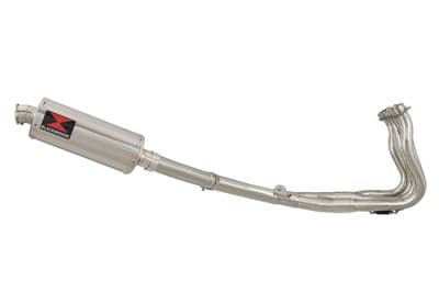 FZ8 FZ8N FZ8S Fazer 8 De Cat Race Exhaust System 300mm Round Stainless Silencer