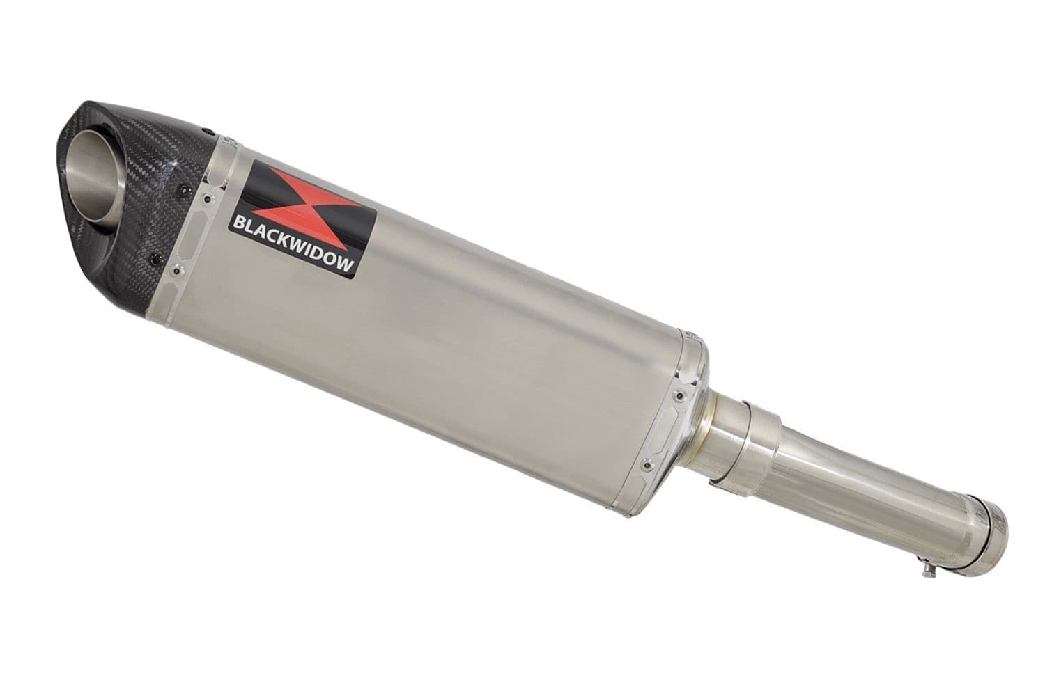 FZ8 FZ8N FZ8S Fazer 8 Exhaust Silencer Kit 350mm Tri Oval