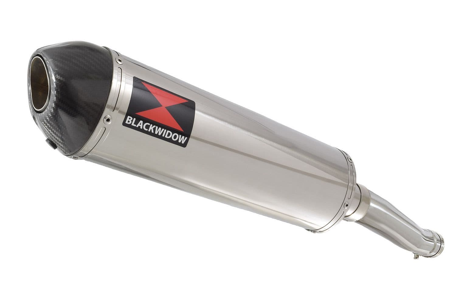 DOMINATOR Exhaust Silencer Muffler HP8 BLACK Compatible With MT-03 - View #2