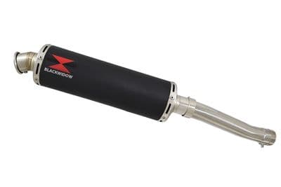 FZR1000 FZR 1000 EXUP Exhaust Silencer Kit 400mm Round Black Stainless
