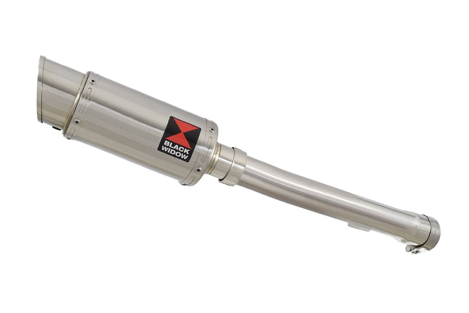 FZS1000 FZS 1000 FAZER Exhaust Silencer Kit 200mm Round Stainless