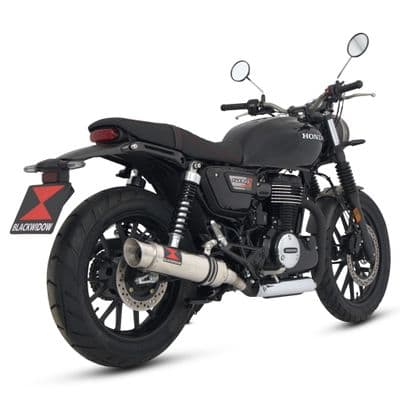 GB 350 S / R / RS 2024 - 2025 Exhaust Silencer Kit 360 mm Round GP Stainless Steel