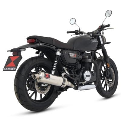 GB 350 S / R / RS 2024 - 2025 Exhaust Silencer Kit 400 mm Oval Stainless Steel