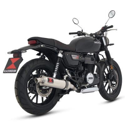 GB 350 S / R / RS 2024 - 2025 Exhaust Silencer Kit 400 mm Round Stainless Steel