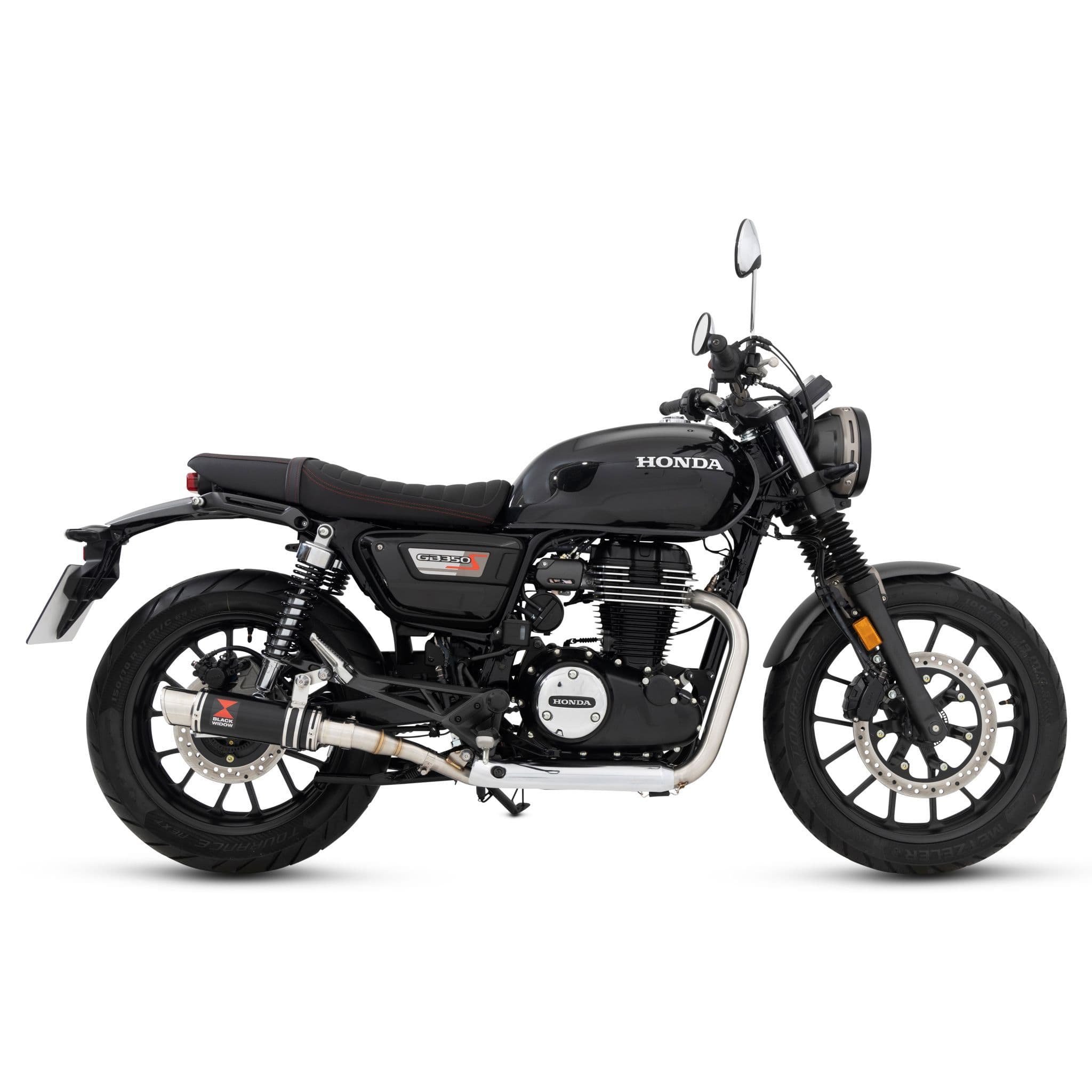 GB 350 S / R / RS 2024 - 2025 Exhaust System 230 mm Round GP Black
