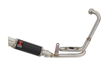 GK 125 2022-2025 Exhaust System 230mm GP Round Carbon Silencer