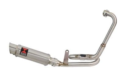 GK 125 2022-2025 Exhaust System 230mm GP Round Stainless Silencer