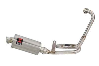 GK 125 2022-2025 Exhaust System 230mm Oval Stainless Silencer
