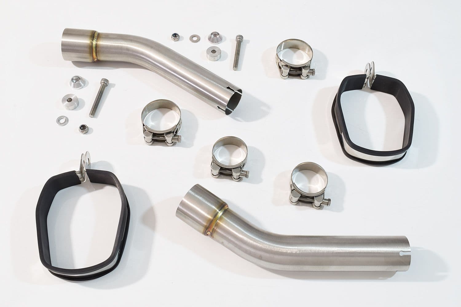 GL1500 Goldwing Twin Exhaust Silencer Kit 300mm Hexagonal