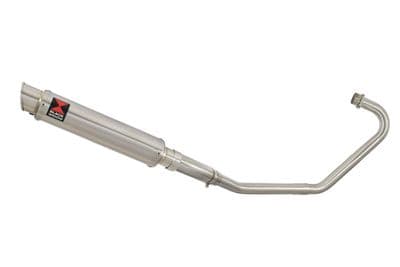 GLR 125 (1 WH-F) 2015-2020 Exhaust System 350mm GP Round Stainless Silencer